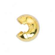 Beadalon Crimp Cover 4mm Gold