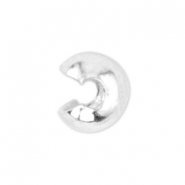 Beadalon Crimp Cover 4mm Silver