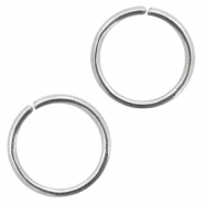 Stainless Steel findings jump ring 10mm Antique Silver