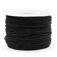 Waxed cord 1.5mm Black