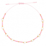 Ready-made Bracelets Pearl Miyuki Pink