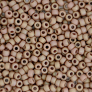 Miyuki seed beads 11/0 Opaque Glazed Frosted Rainbow Lavender 11-4694