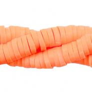 Katsuki beads 6mm Neon Peachy Orange