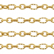Stainless steel findings belcher chain anchor cable Gold