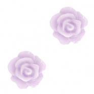 Rose beads 10mm Pastel Lilac