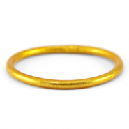 Inspired temple bangles 5mm size M Gold