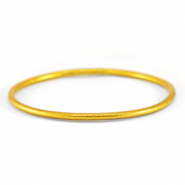 Inspired temple bangles 3mm size M Gold