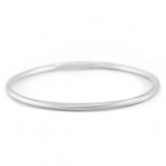 Inspired temple bangles 3mm size S Silver
