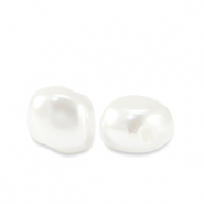 Imitation freshwater pearls White