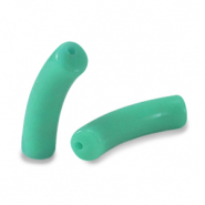 Acrylic beads tube Turquoise