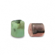 Natural stone beads Marble disc 3x2mm Marble Mint Green