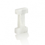 Shell pendants specials letter I White (natural colour)