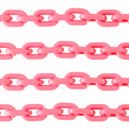 Acrylic chain 15mm shiny Hot Pink