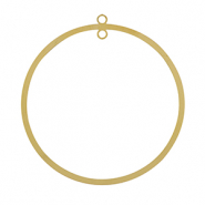 Stainless steel charms 52mm Gold