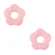 Acrylic charms flower Light Pink
