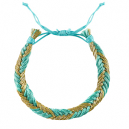 Ready-made Bracelets Blue-Gold