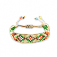 Ready-made Bracelets Almond Beige-Green