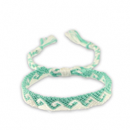 Ready-made Bracelets Turquoise-White