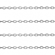 Stainless steel findings belcher chain anchor cable Silver