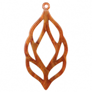 Resin pendants Topaz Brown