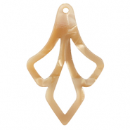 Resin pendants Sand Brown