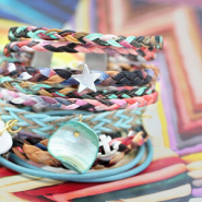 Inspirational Sets Flat braided cord and woven waxed cord