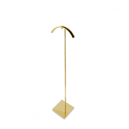 Jewellery display for necklaces Gold-Black