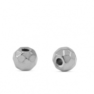 Stainless steel beads 4mm Silver
