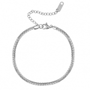 Stainless steel bracelets Silver