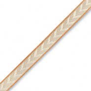 Ribbon text arrow Sandstone Brown