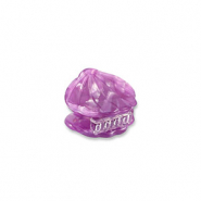 Hair accessories hair claw shell Purple