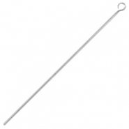 DQ European metal eyepins 70mm Antique silver (nickel free)