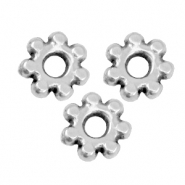 DQ European metal spacer bead Bali ring 4.8mm Antique Silver (nickel free)