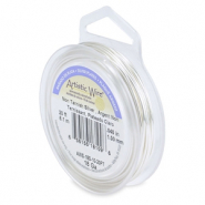 18 Gauge Artistic Wire Silver Plated Tarnish Resistant Silver
