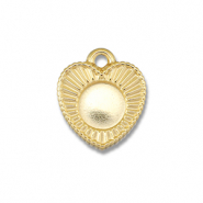 BY31&reg; Stainless steel charms with setting for SS30 flat back Gold