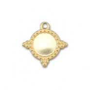 BY31&reg; Stainless steel charms with setting for SS30 flat back Gold