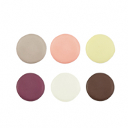 Acrylic beads disc mix Multicolour