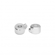 Eco-brass&reg; DQ European metal findings crimp bead tube Antique Silver (Nickelfree)