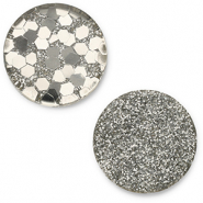 12 mm flat Polaris Elements cabochon Helios Beige