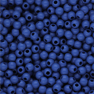 6 mm DQ acrylic beads shiny Dazzling Blue 18-3949 TCX