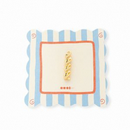 BY31® Eco-brass metal charms fusilli pasta Gold