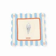 BY31® Eco-brass metal charms ice cream Silver