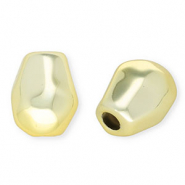 Acrylic beads irregular Gold