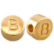 DQ European metal letterbead B Gold (nickel free) 