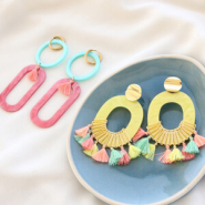 Inspirational Sets Get inspired: earrings with resin pendants