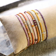 Inspirational Sets Jewellery inspiration to create minimalistic bracelets with Miyuki seed beads