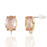 Crystal glass Crystal Glass earrings  
