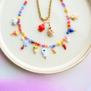 NEW Brand new! Cheerful ceramic beads