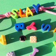 NEW New acrylic letter bead collection