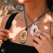 Inspirational Sets Create statement necklaces with leather cord